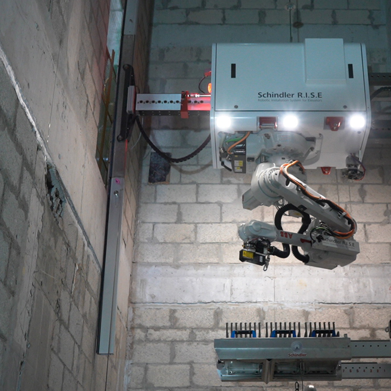Project image of Robotic Elevator Installation in Uptown Tower