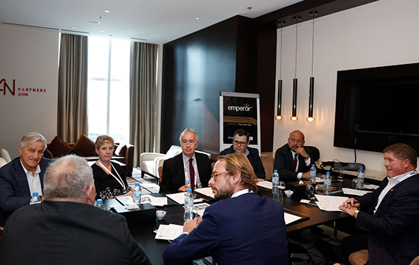 Fire Performance of Façades Working Group Meets During Conference